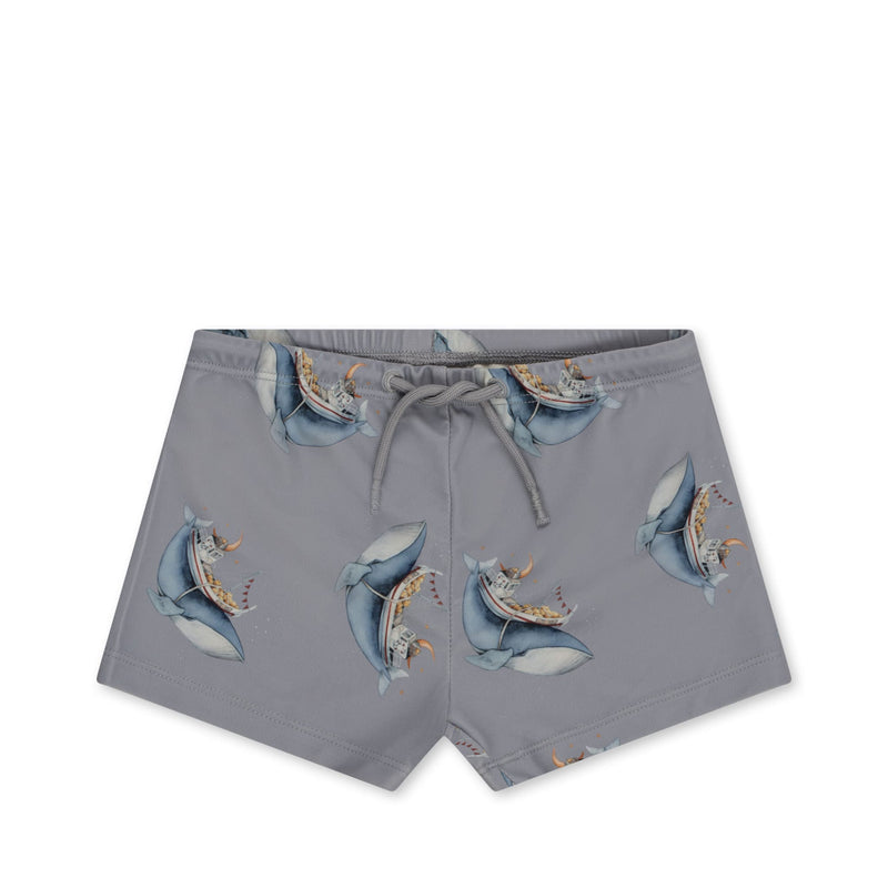 UV-Badeshorts "Aster Whale Boat"