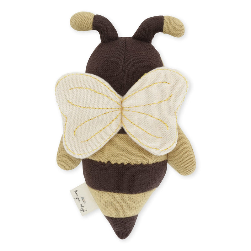 Babyrassel "Mini Bee Brown" mit Glöckchen