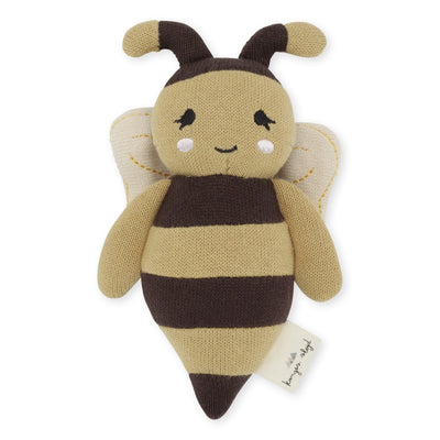 Babyrassel "Mini Bee Brown" mit Glöckchen