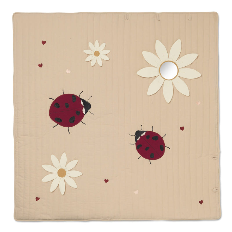Baby-Aktivitätsdecke “Ladybug“