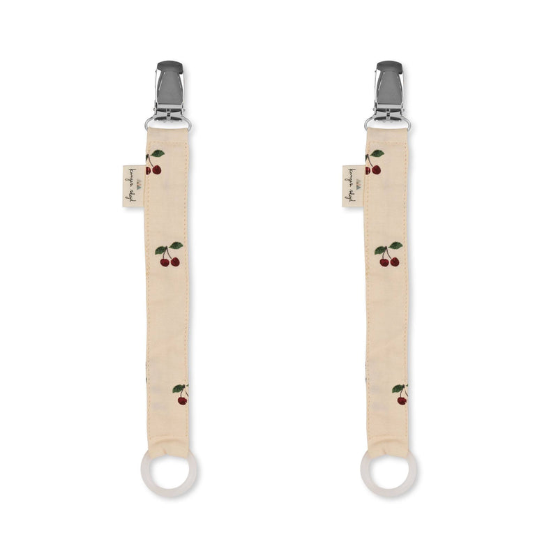 Schnullerband “Cherry“ 2er Pack