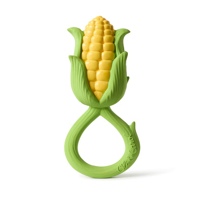 Beißring & Rassel "Corn" 2-in-1