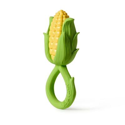 Beißring & Rassel "Corn" 2-in-1