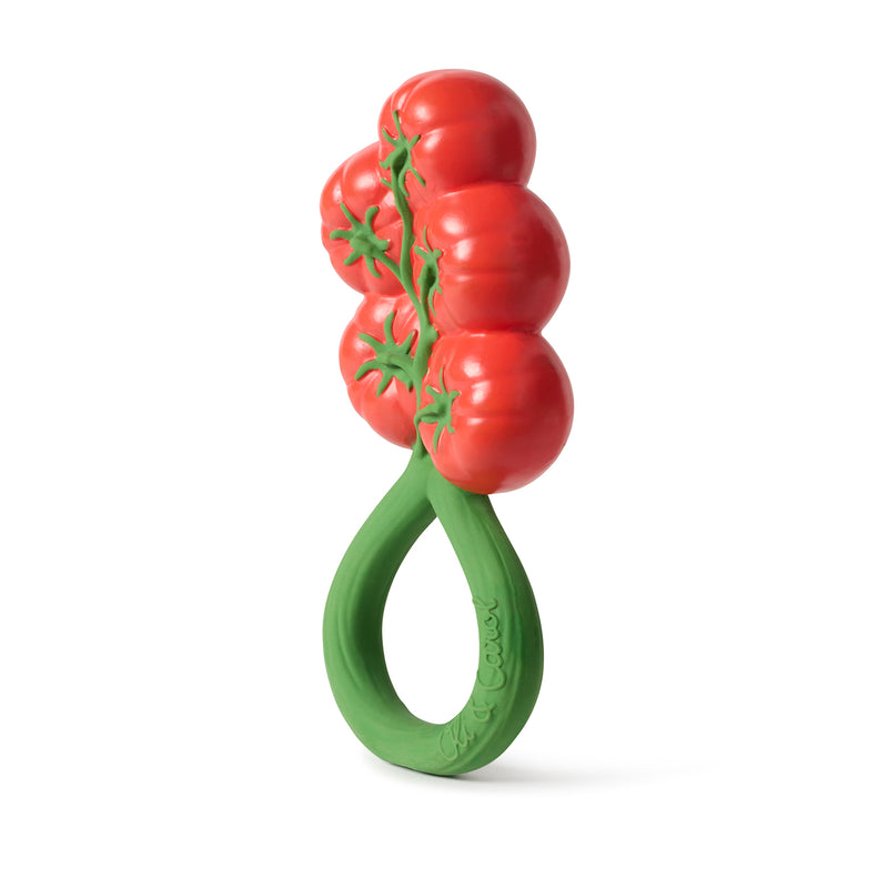 Beißring & Rassel “Tomato" 2-in-1