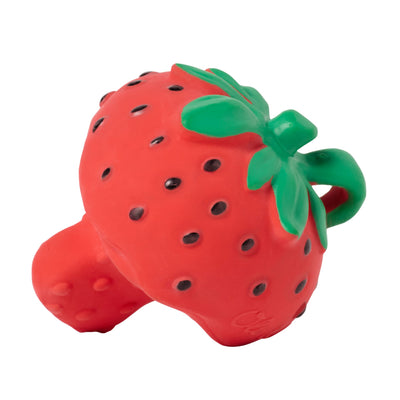 Beißring aus Naturkautschuk “Sweetie The Strawberry”