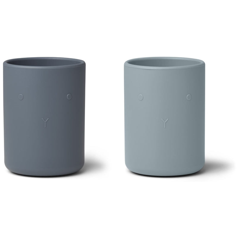 Trinkbecher für Kinder “Ethan Blue Mix” 2er-Set
