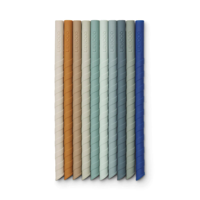 Strohhalme “Timoti Dusty Mint Multi Mix” 10er-Pack