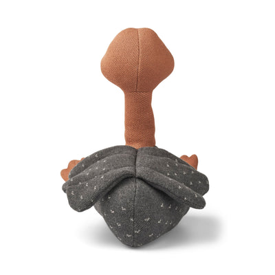Kuscheltier “Charlotte Ostrich Dark Grey Melange”