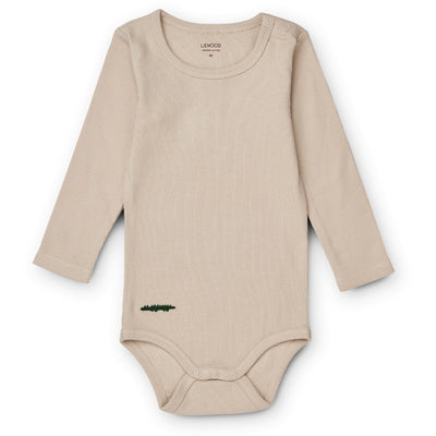 Langarm-Body “Yanni Safari Sandy Mix” 2er Pack
