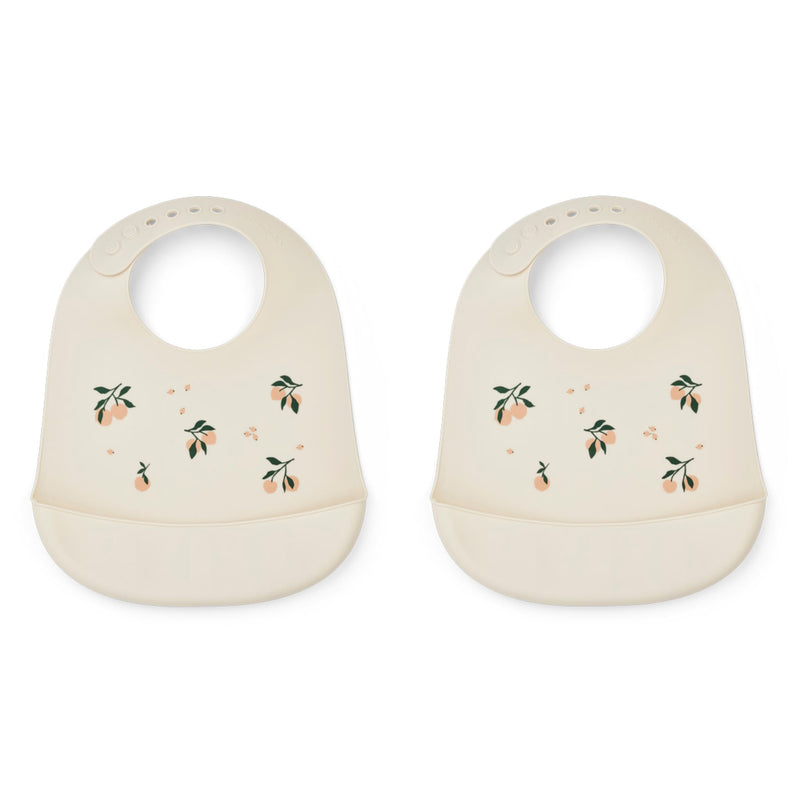 Lätzchen “Tilda Peach / Sea Shell Mix” 2er Pack