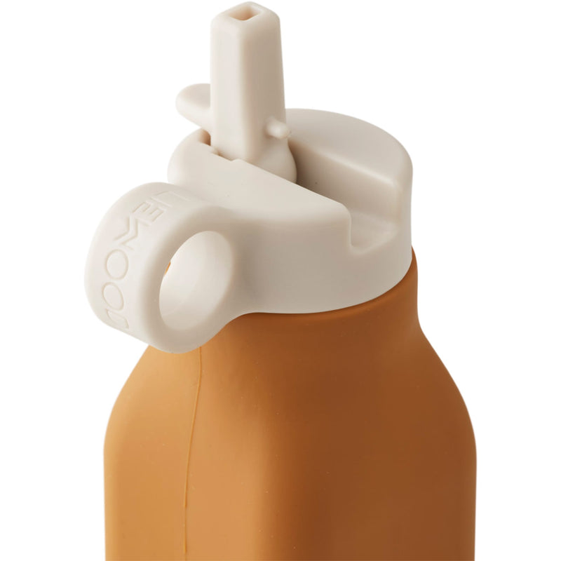Trinkflasche für Kinder “Warren Dino Mustard” 350 ml