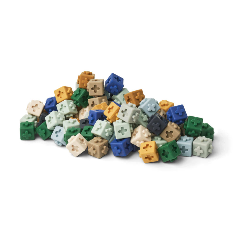 Bausteine “Links Midnight Navy Multi Mix” 100-er Pack