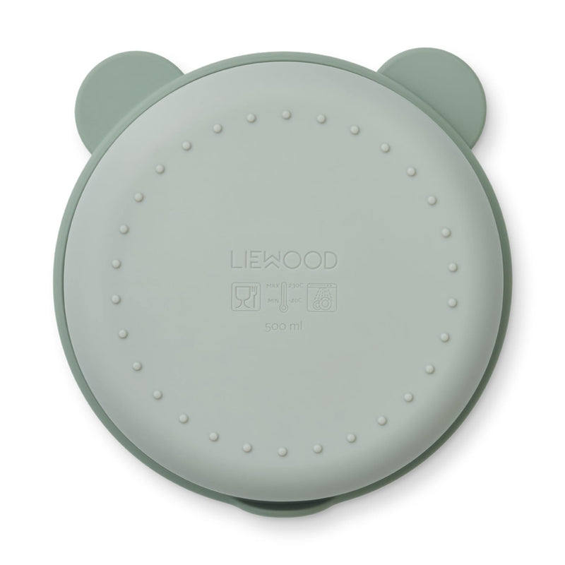 Trennschüssel für Kinder “Rosie Mr. Bear Faune Green / Dove Blue Mix”