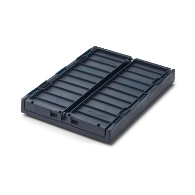 Aufbewahrungskisten mit Deckel “Weston Midnight Navy” S 2er Pack
