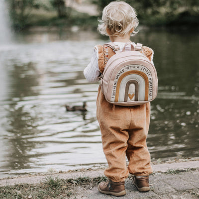 Großer Rucksack “Regenbogen Hedwig“