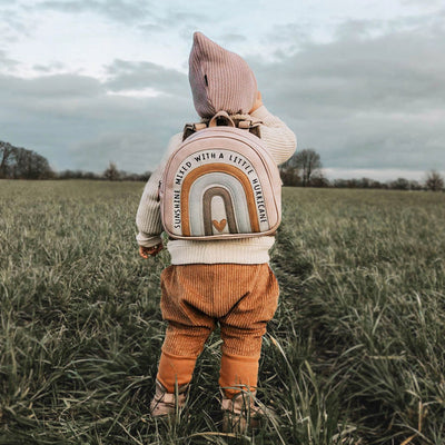 Großer Rucksack “Regenbogen Hedwig“