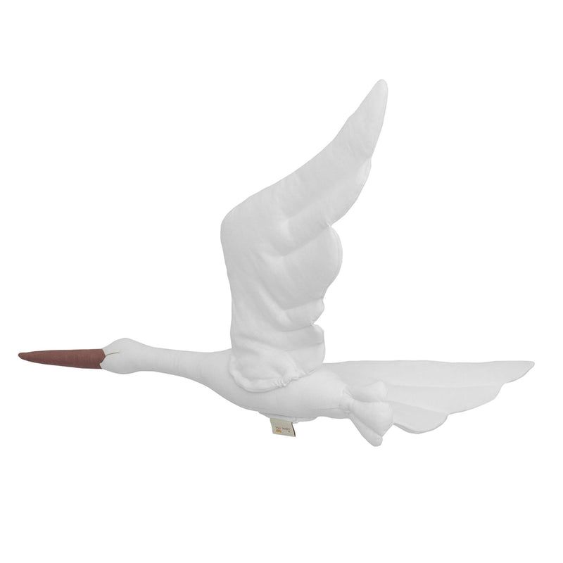 Hängedeko “Stork Linen White”