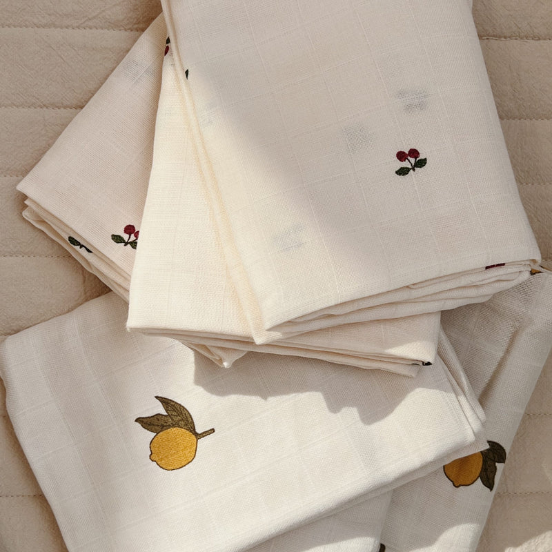 Stoffwindel “Gots Cherry” 3er Pack