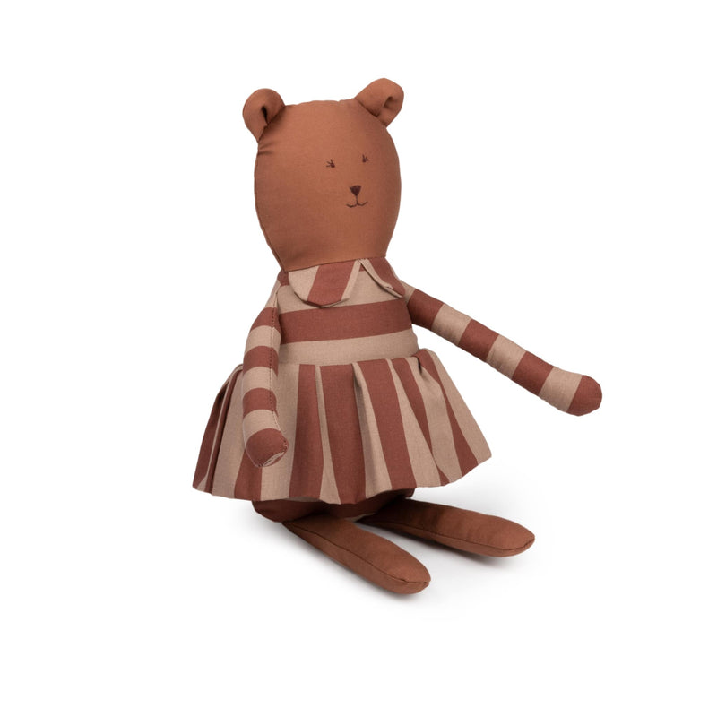 Stoffpuppe "Majestic bear Marsala"