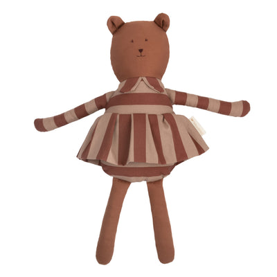 Stoffpuppe "Majestic bear Marsala"