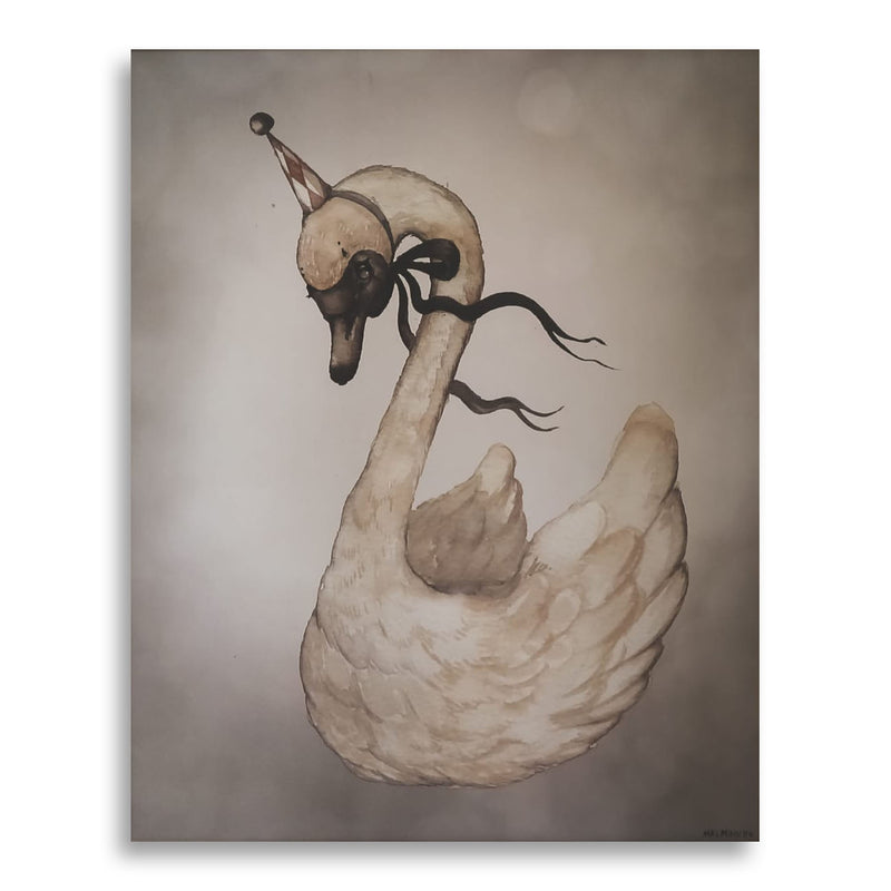 Poster fürs Kinderzimmer “Dear Swan” 40 x 50 cm
