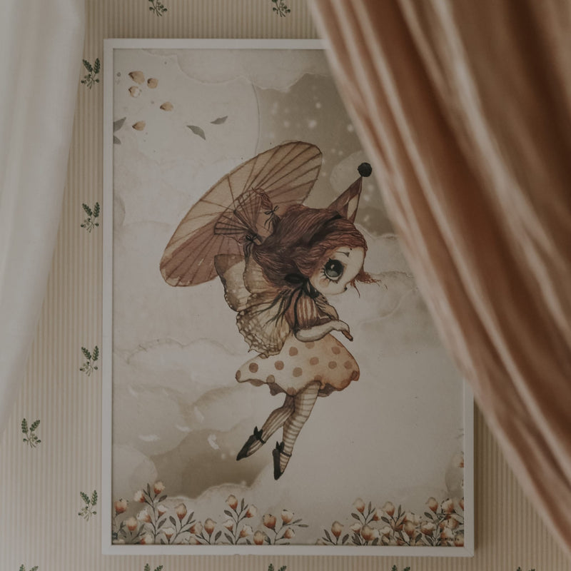 Poster fürs Kinderzimmer “My Umbrella” 50 x 70 cm