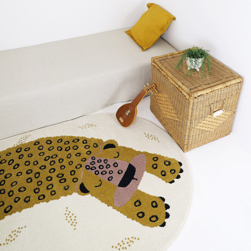 Kinderteppich “Kleo Miel Little Leopard” 120 x 170 cm