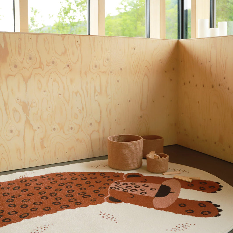 Kinderteppich “Kleo Sienna Little Leopard” 120 x 170 cm