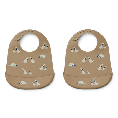 Lätzchen “Tilda Dog Oat Mix” 2er Pack