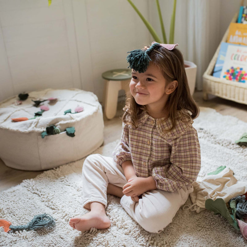 Sitzpuff für Kinder "Tic-Tac-Toe"