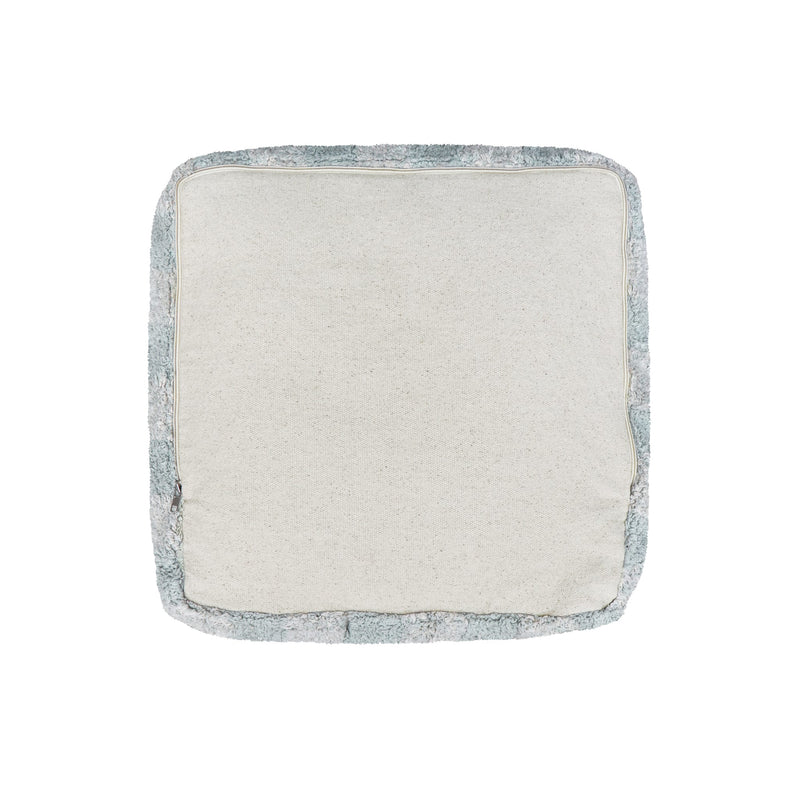 Sitzkissen für Kinder “Vichy Blue Sage”