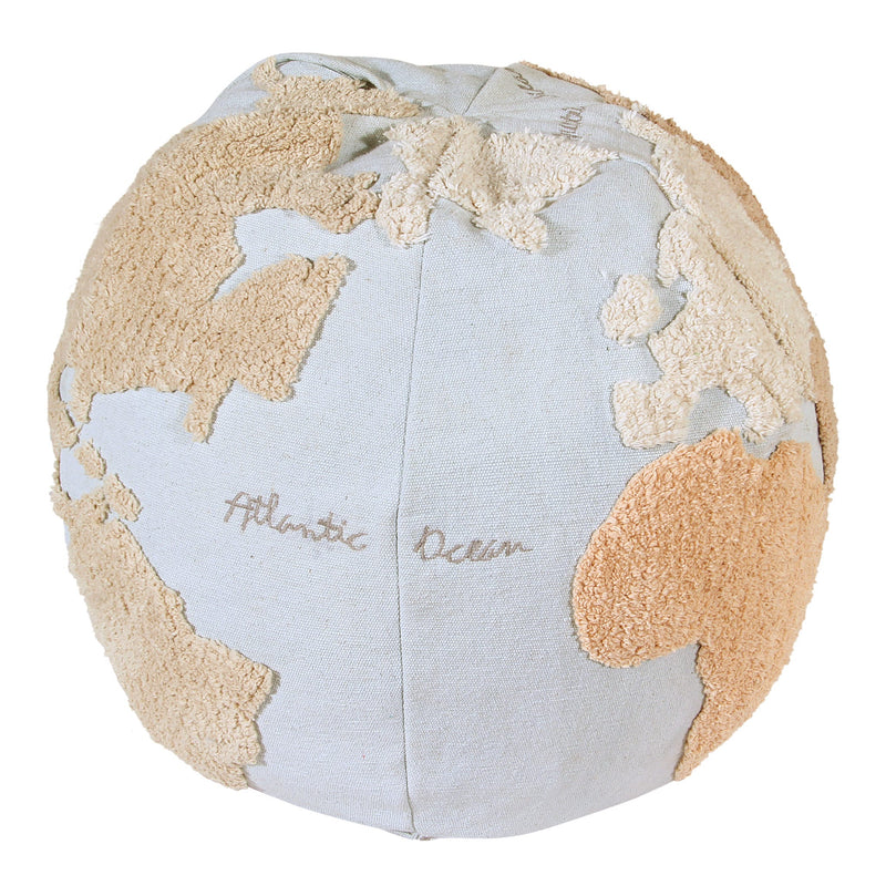 Sitzpuff für Kinder “World Map”