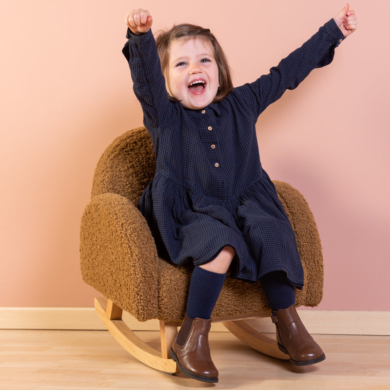 Schaukelstuhl für Kinder “Teddy Brown Natural”