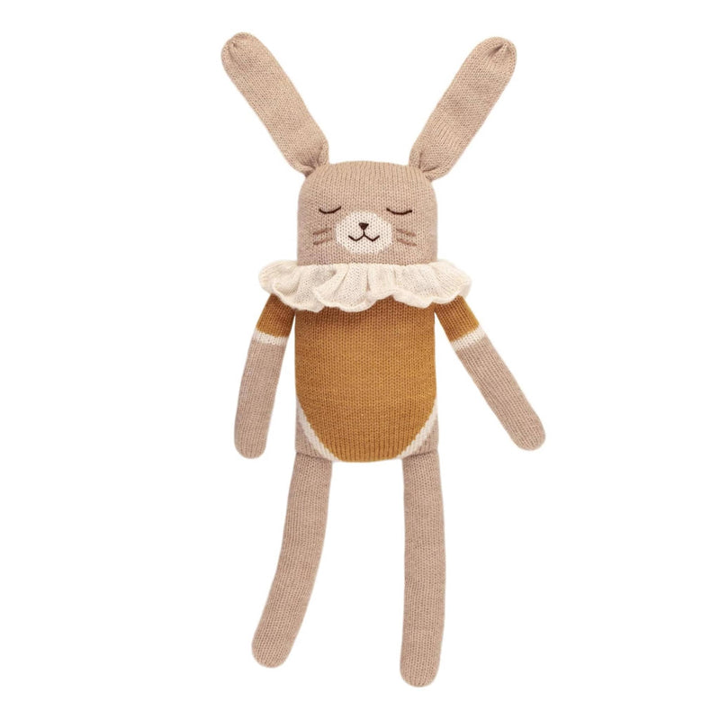 Kuscheltier “Large Bunny Ochre Bodysuit”