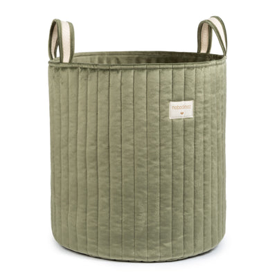 Aufbewahrungskorb “Eco - Velvet Olive Green”