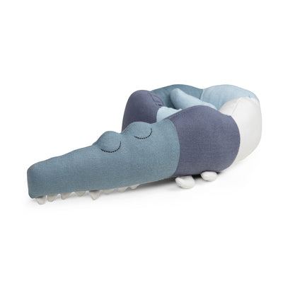 Bettschlange “Sleepy Croc Powder Blue”