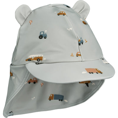 Baby-Sonnenhut "Senia Vehicles / Dove Blue"