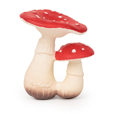 Beißring aus Naturkautschuk “Spot The Mushroom”