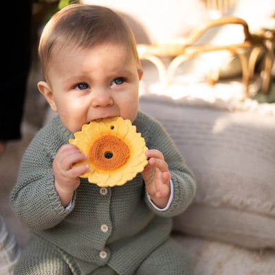 Beißring aus Naturkautschuk “Sun The Sunflower”