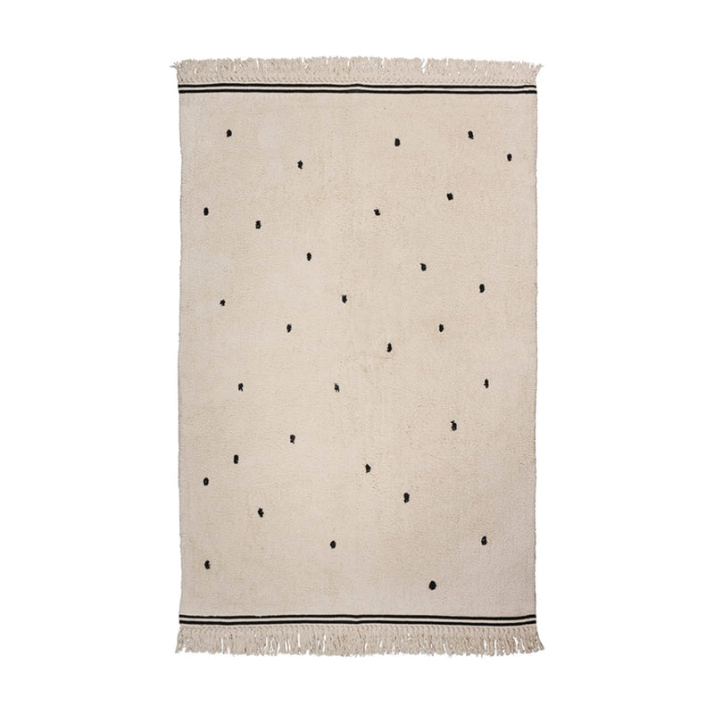Waschbarer Kinderteppich “Emily Dot Cream” 170 x 120 cm