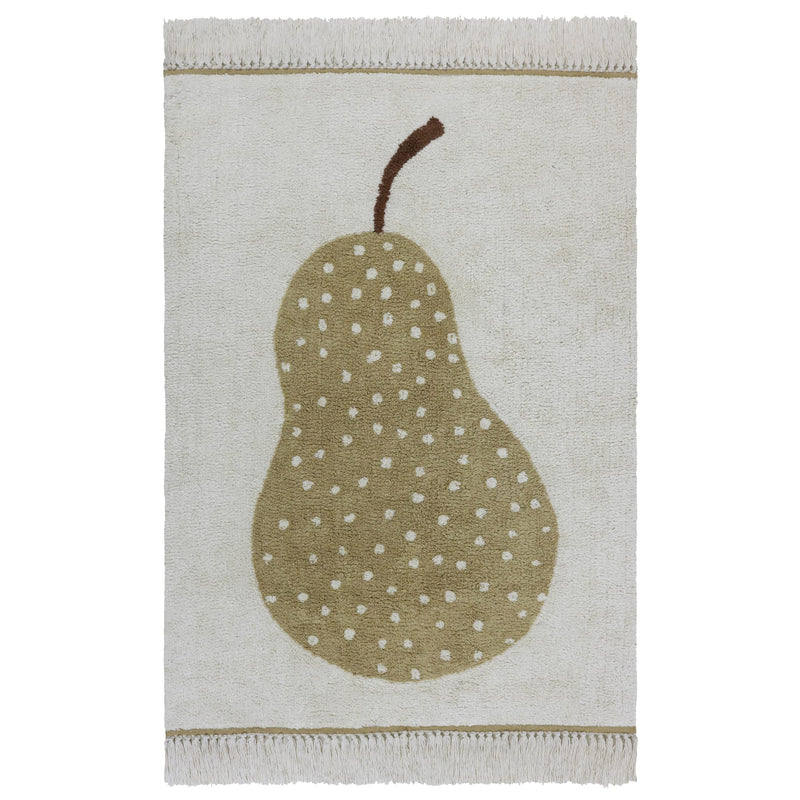 Waschbarer Kinderteppich “Pear” 130 x 90 cm