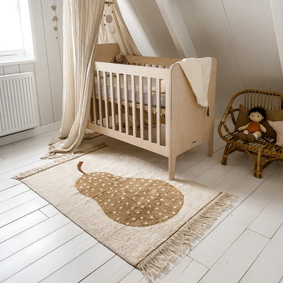 Waschbarer Kinderteppich “Pear” 130 x 90 cm