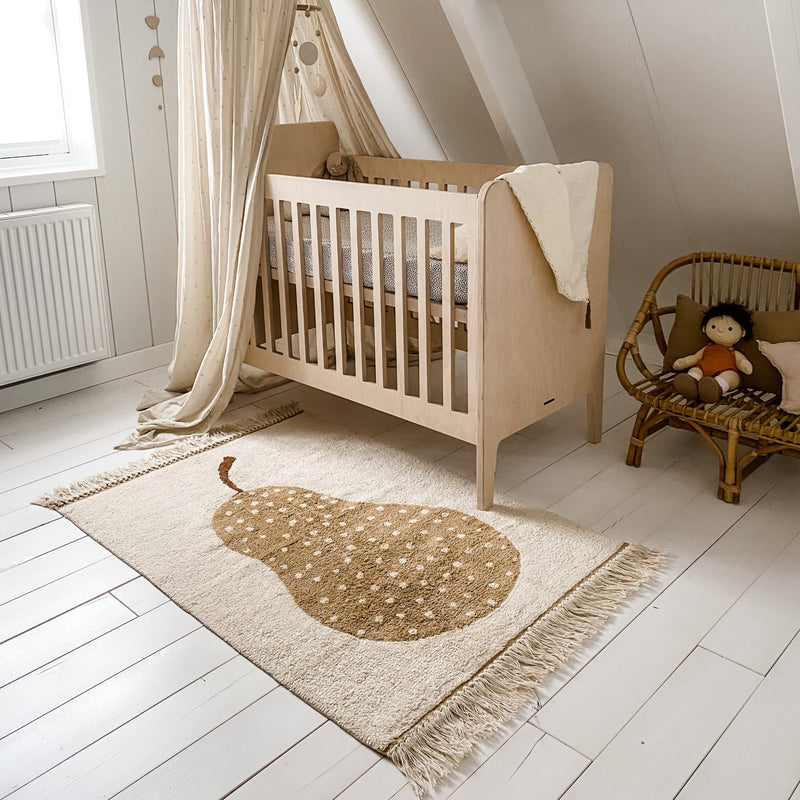 Waschbarer Kinderteppich “Pear” 130 x 90 cm