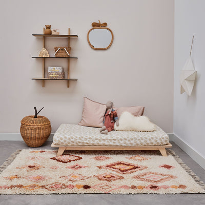 Waschbarer Kinderteppich “Inez Pink” 180 x 120 cm