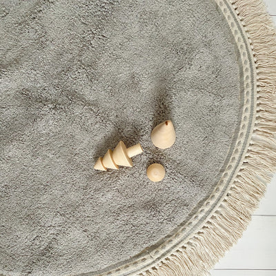 Waschbarer Kinderteppich “Lily Grey” 110cm