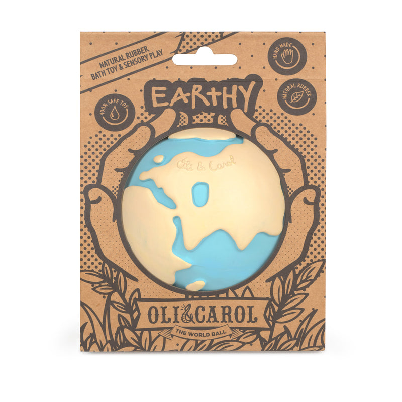 Badespielzeug "Earthy The World Ball"