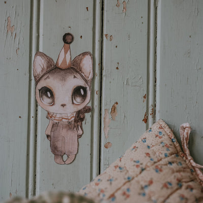 Wandsticker fürs Kinderzimmer “Dear Meow”