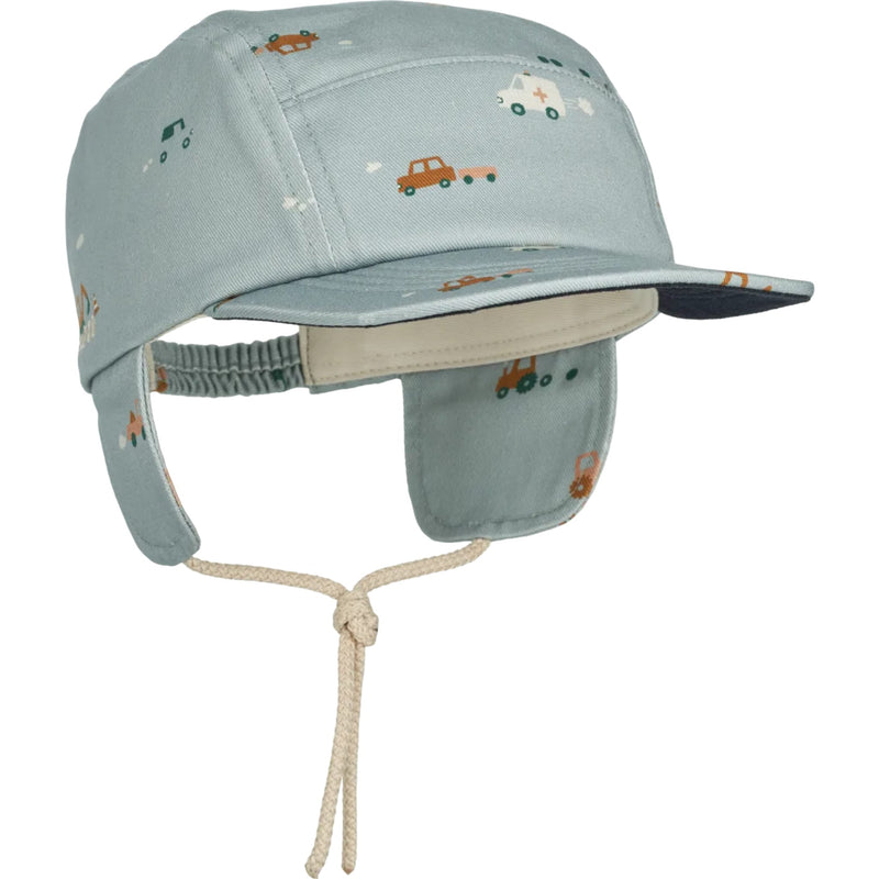 Baby-Sonnenhut "Opal Vehicles / Dove blue"