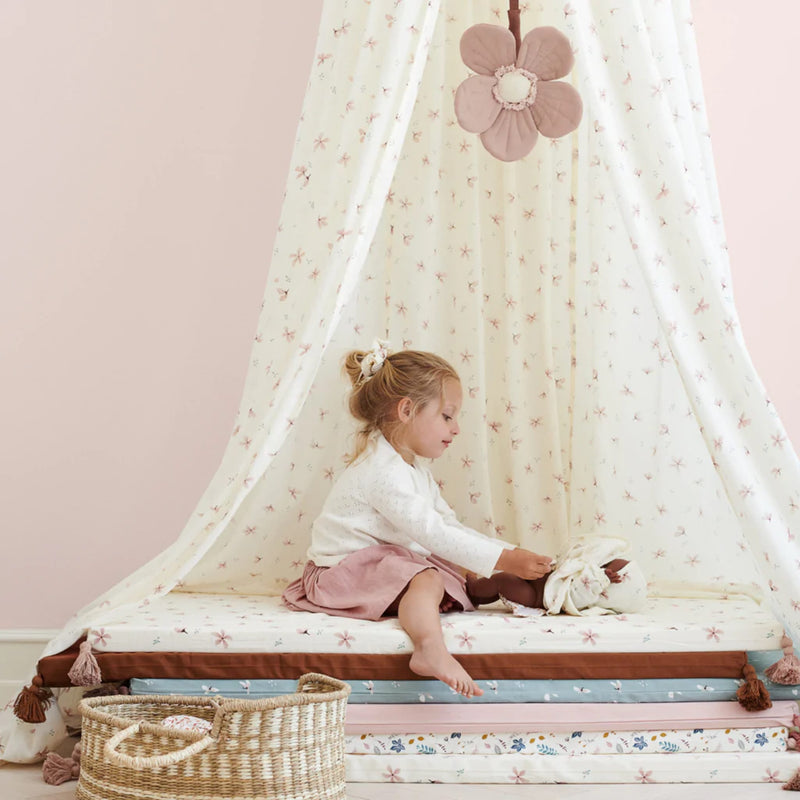 Baby-Mobile “Windröschen Dusty Rose“ mit Musik