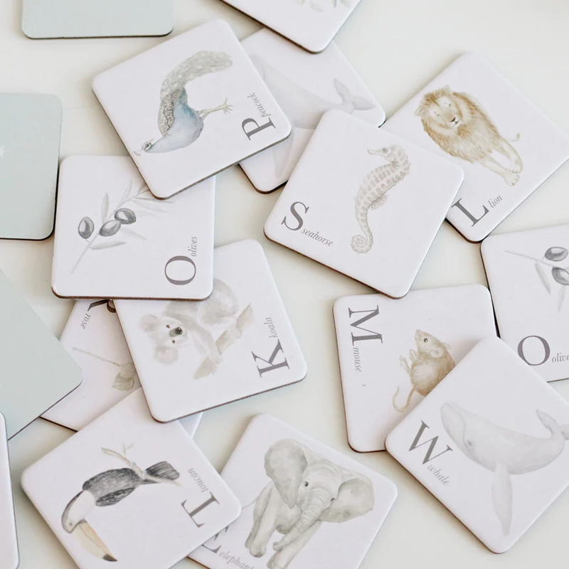 Memory-Karten “Alphabet Animals“